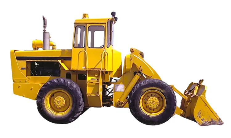 Yellow Loader Construction Vehicle