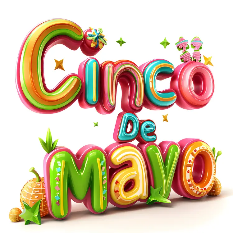 Cinco De Mayo Celebration with Colorful Decorations