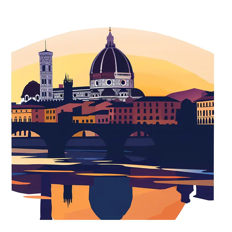 Florence Cathedral Reflection