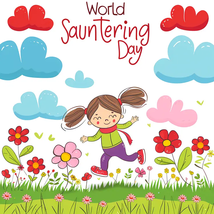World Sauntering Day for Kids