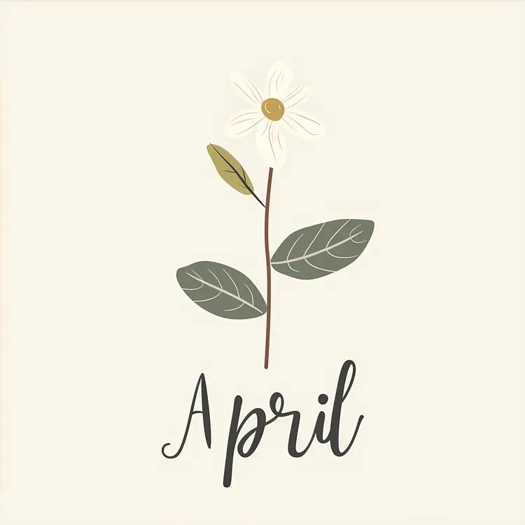 White Flower in April