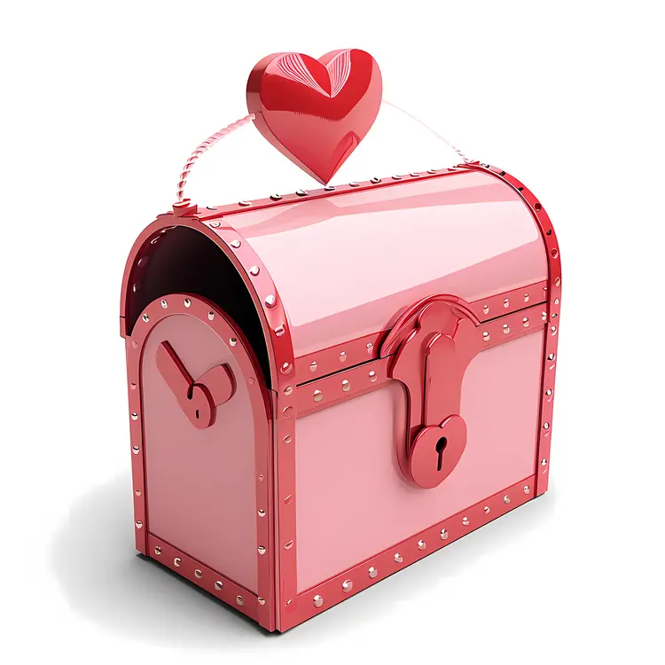 Heart Chest with Lock
