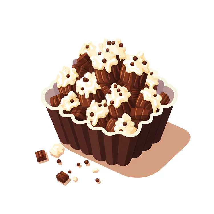 Delicious Chocolate Dessert in a Cup