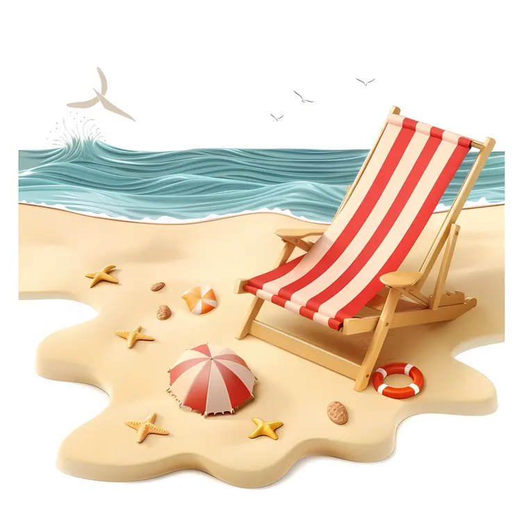 Sunny Beach Scene