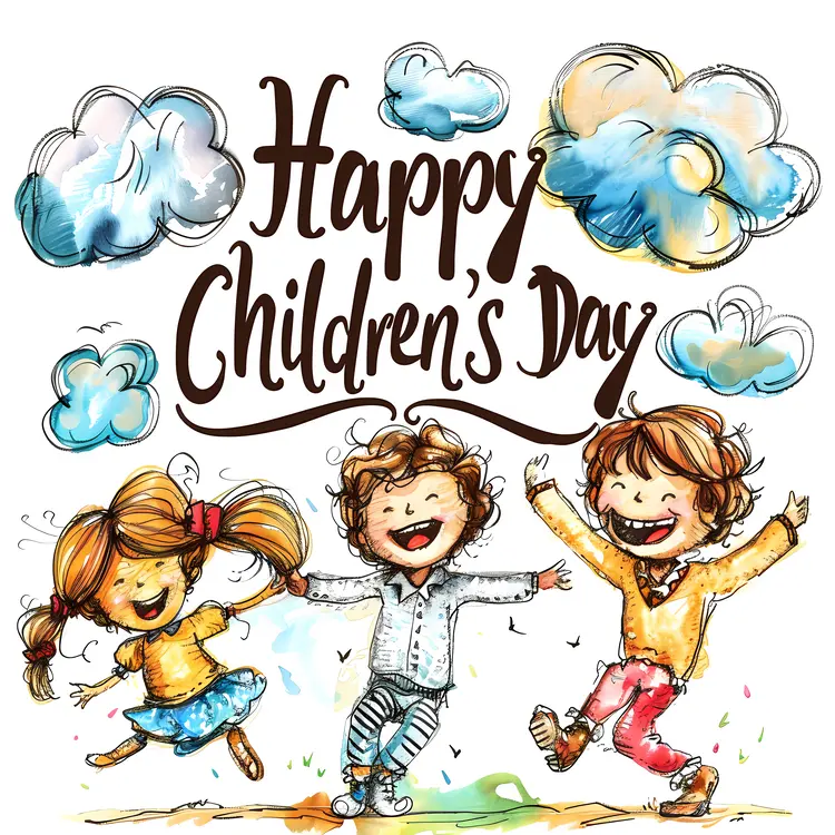 Happy Children's Day with Kids