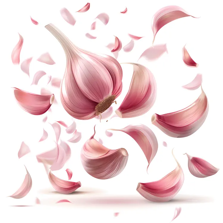 Garlic Bulb with Cloves
