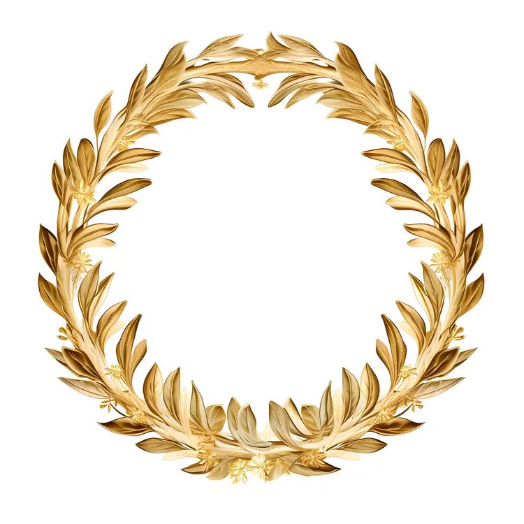 Golden Laurel Wreath for Victory