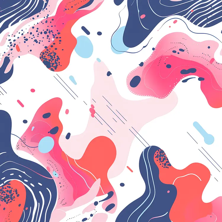 Colorful Abstract Shapes in Modern Design