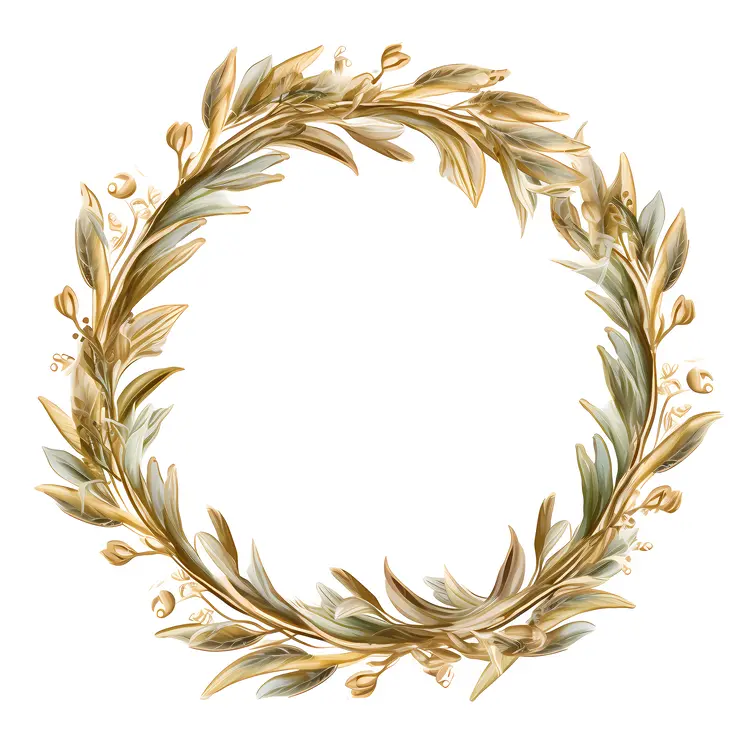 Green Laurel Wreath for Honor