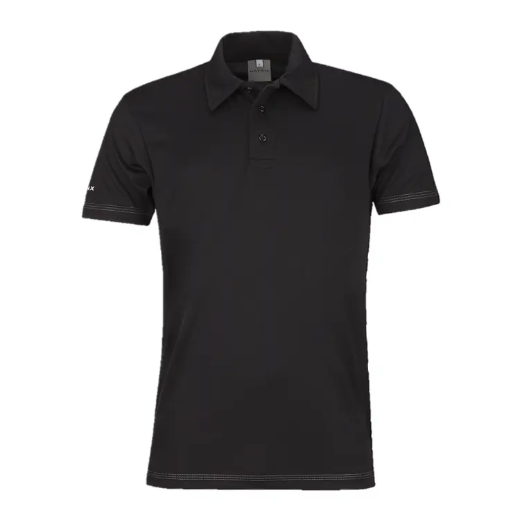 Black Casual Polo Shirt