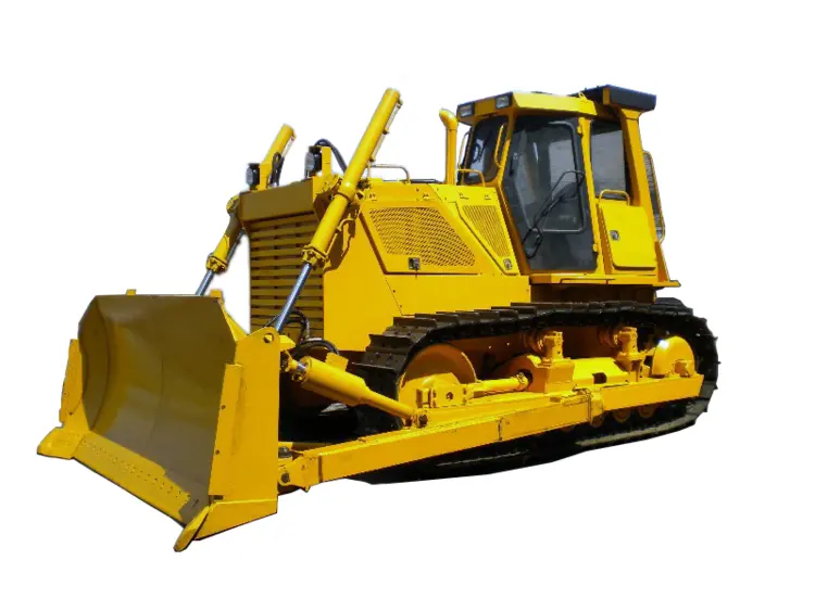 Yellow Bulldozer for Construction Work