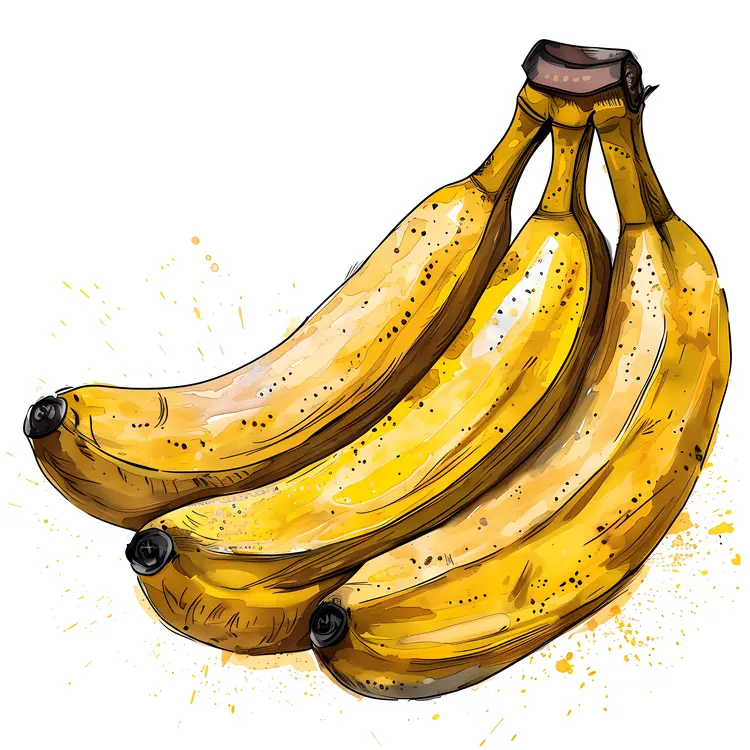 Bunch of Yellow Bananas
