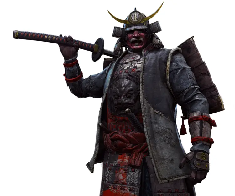Samurai Warrior with Sword