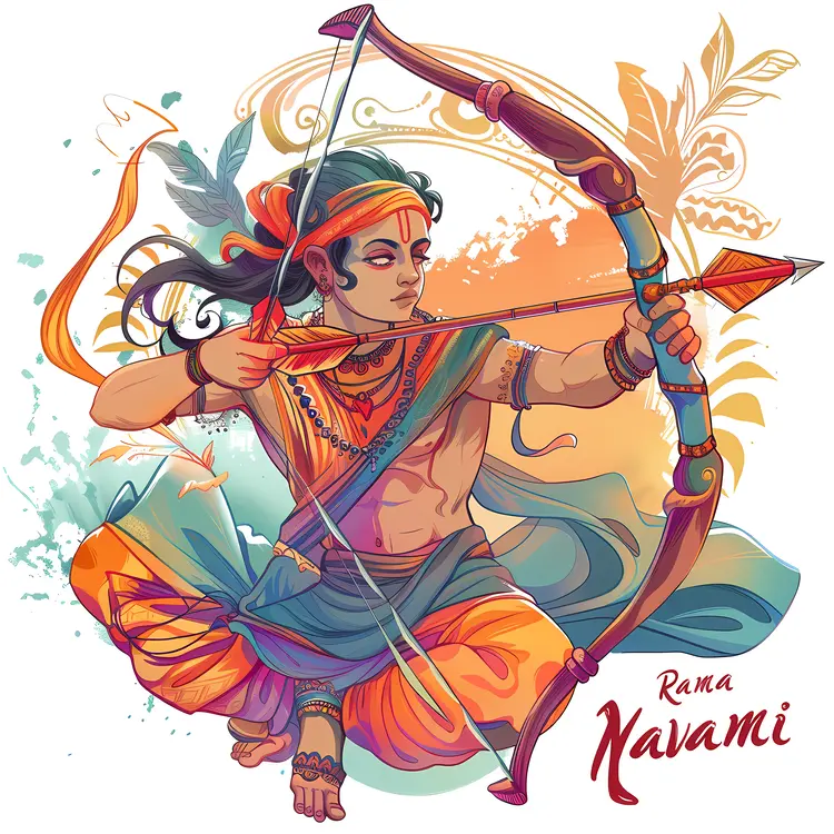 Archer Character for Rama Navami