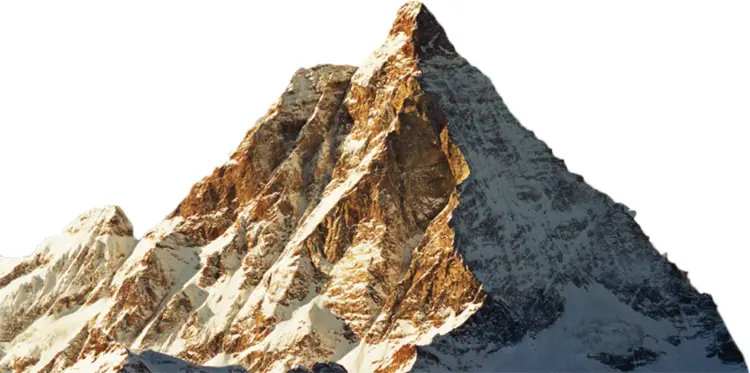 Snow-Capped Mountain Peak
