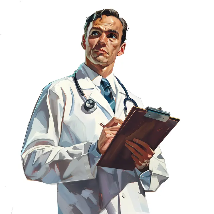 Doctor with Clipboard