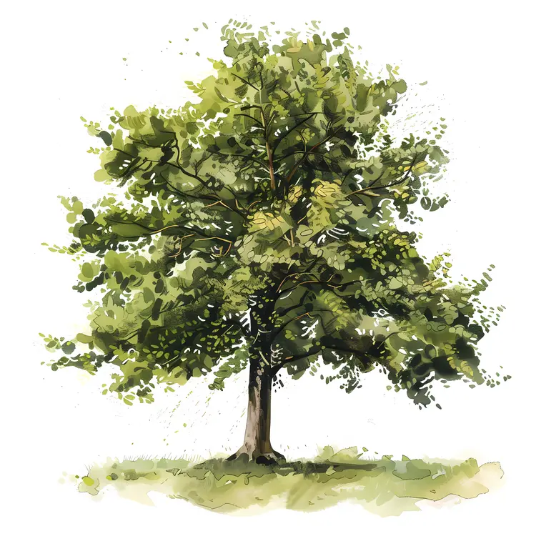 Tall Green Tree