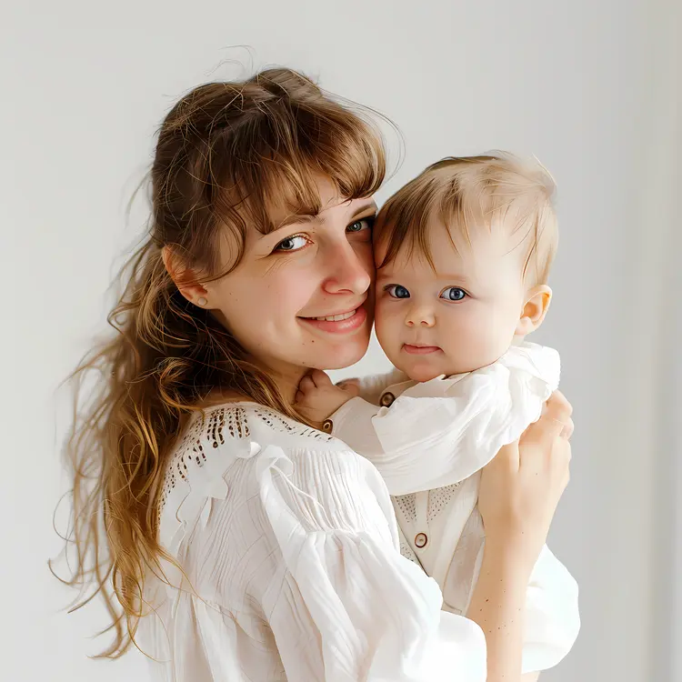 Mother Holding Baby