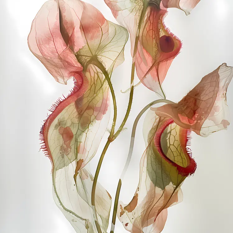 Transparent Pitcher Plants