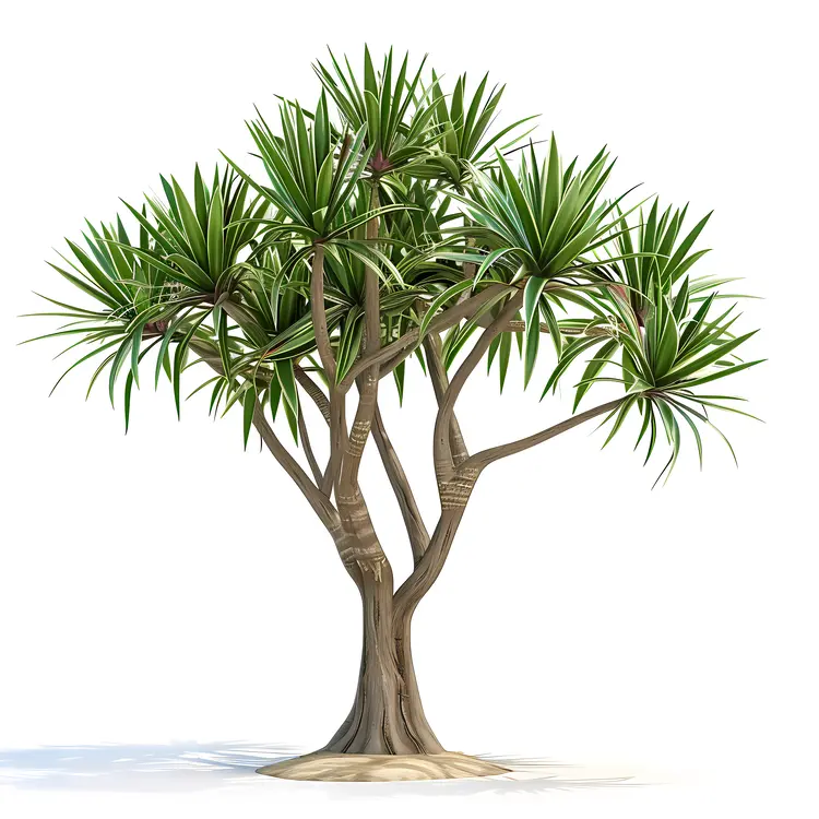 Green Tree with Dense Leaves