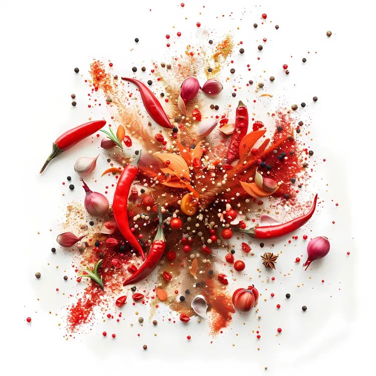 Colorful Spices for Flavorful Cooking