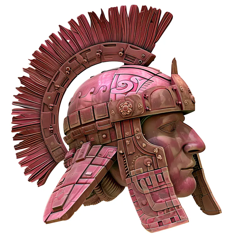 Ancient Roman Warrior Helmet