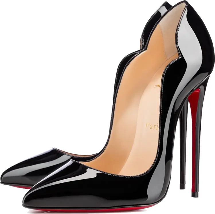 Stylish Black High Heel Shoes