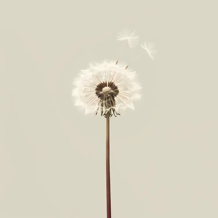 Dandelion with Seeds