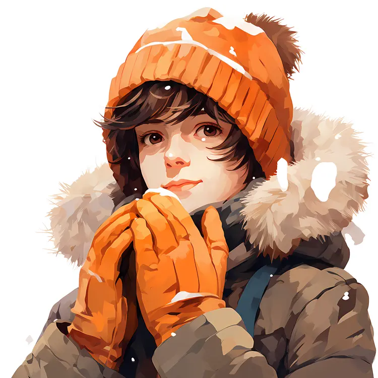 Boy in Winter Jacket