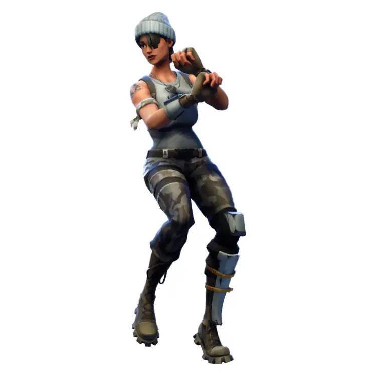 Military Character in Fortnite