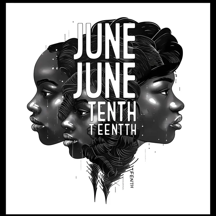 Juneteenth Celebration Illustration