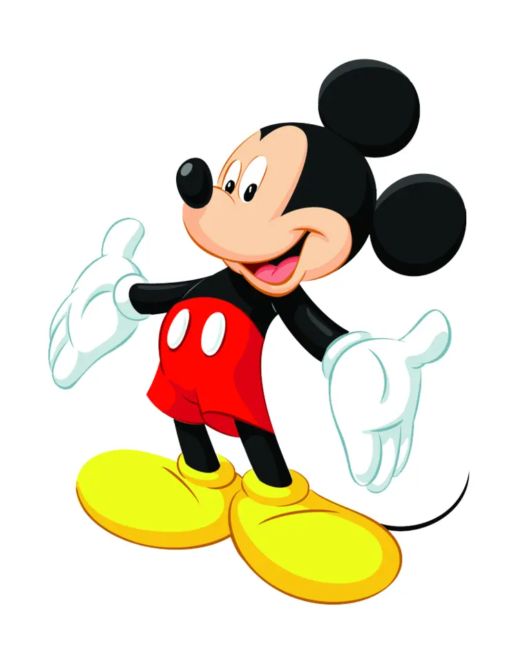 Mickey Mouse Cartoon Character