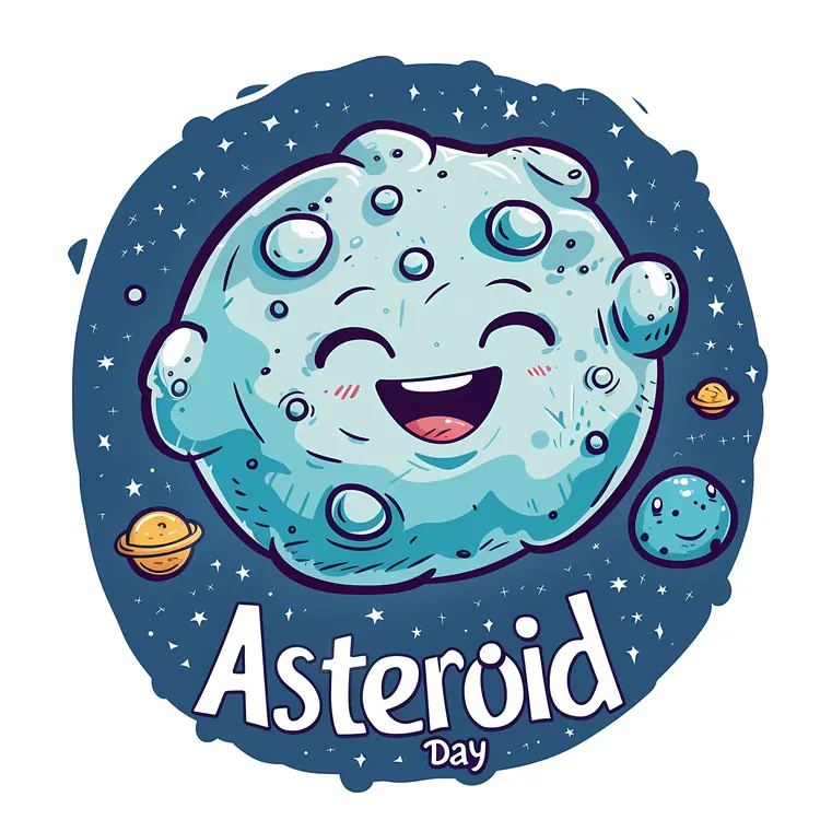 Asteroid Day Celebration with Planets
