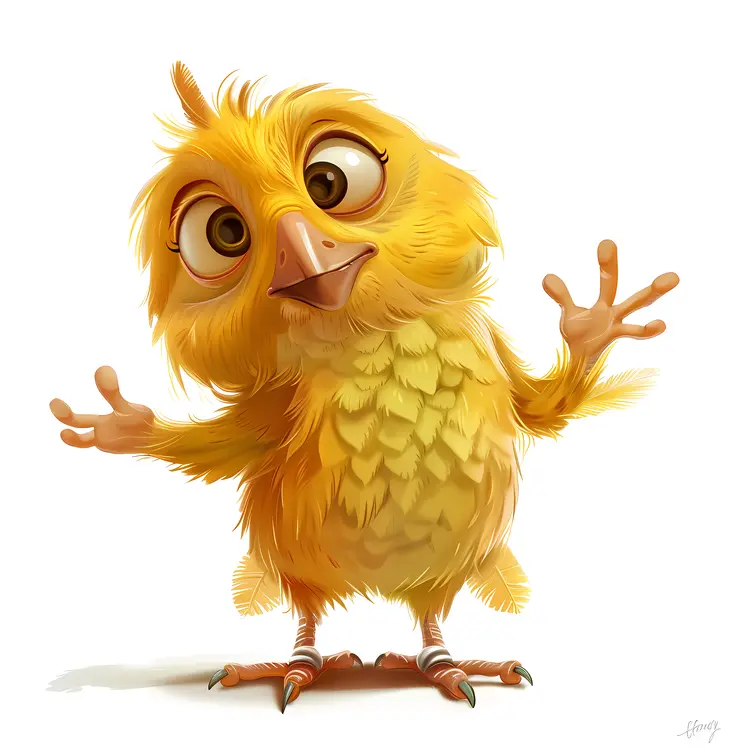Curious Yellow Bird