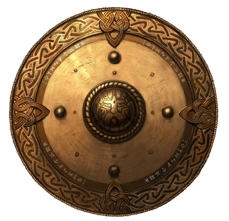 Round Medieval Shield