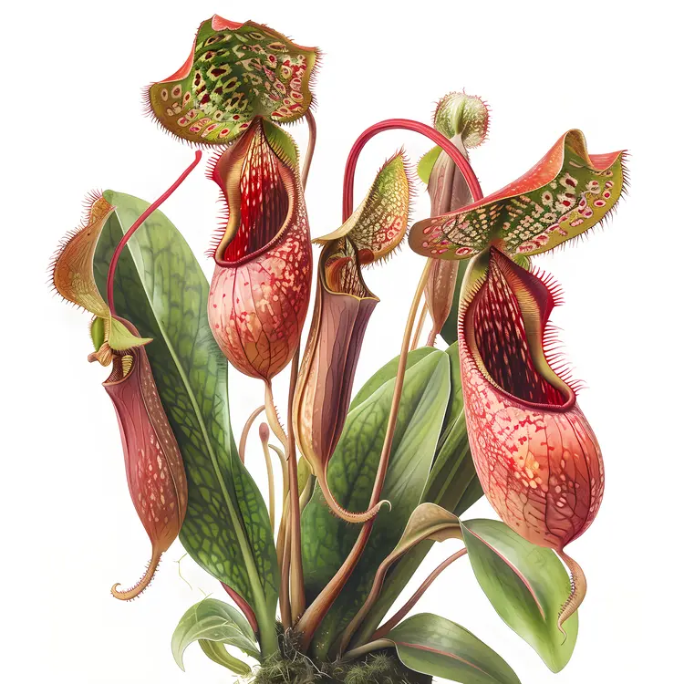 Cluster of Pitcher Plants