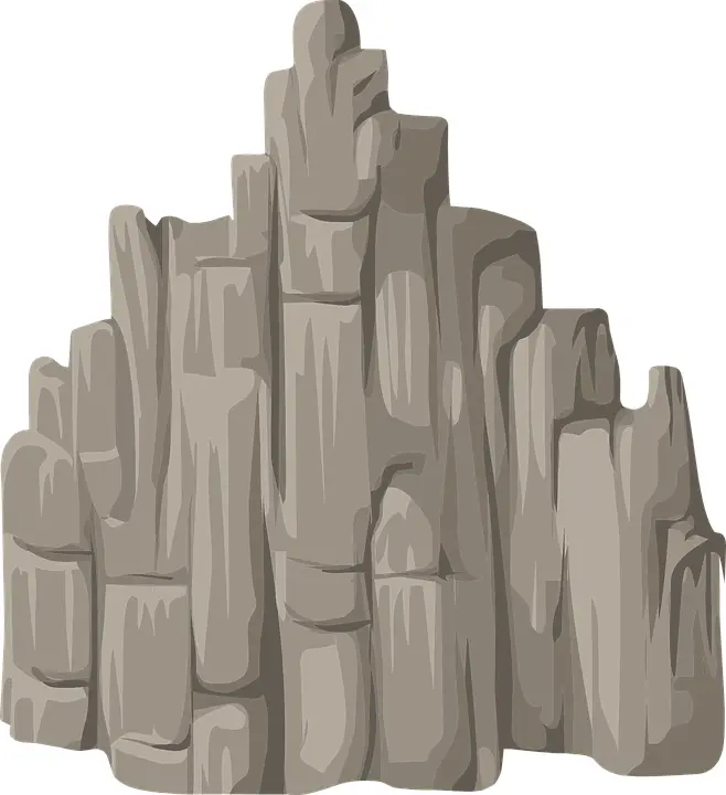 Rock Formation Illustration