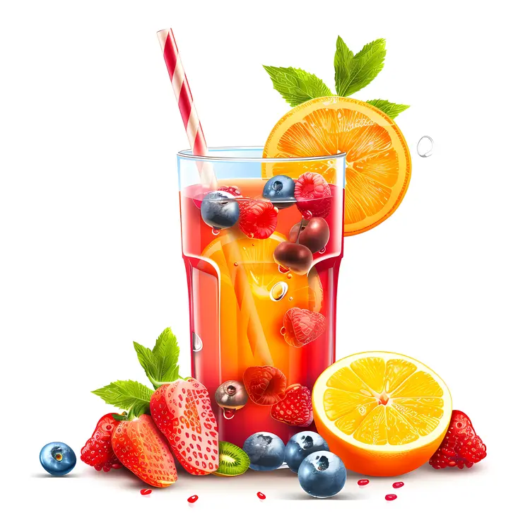 Refreshing Fruit Juice