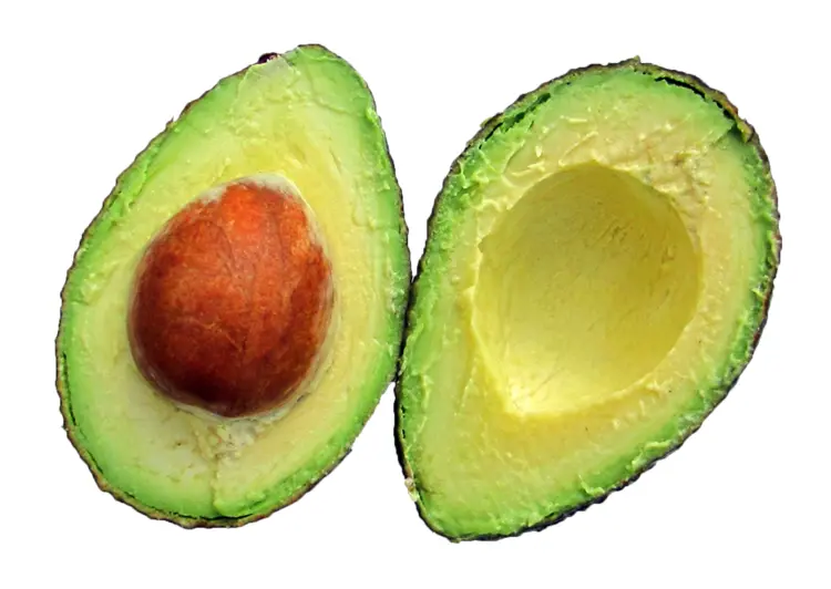 Sliced Avocado with Seed
