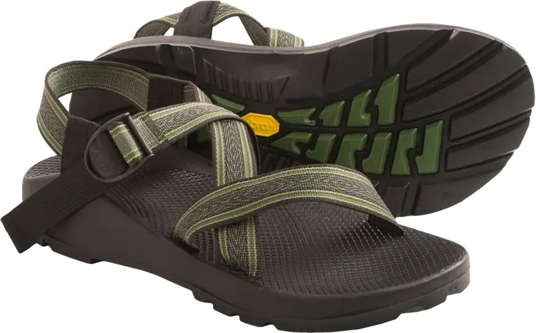 Durable Green Sandals for Outdoor Activities