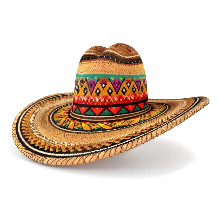 Colorful Traditional Sombrero