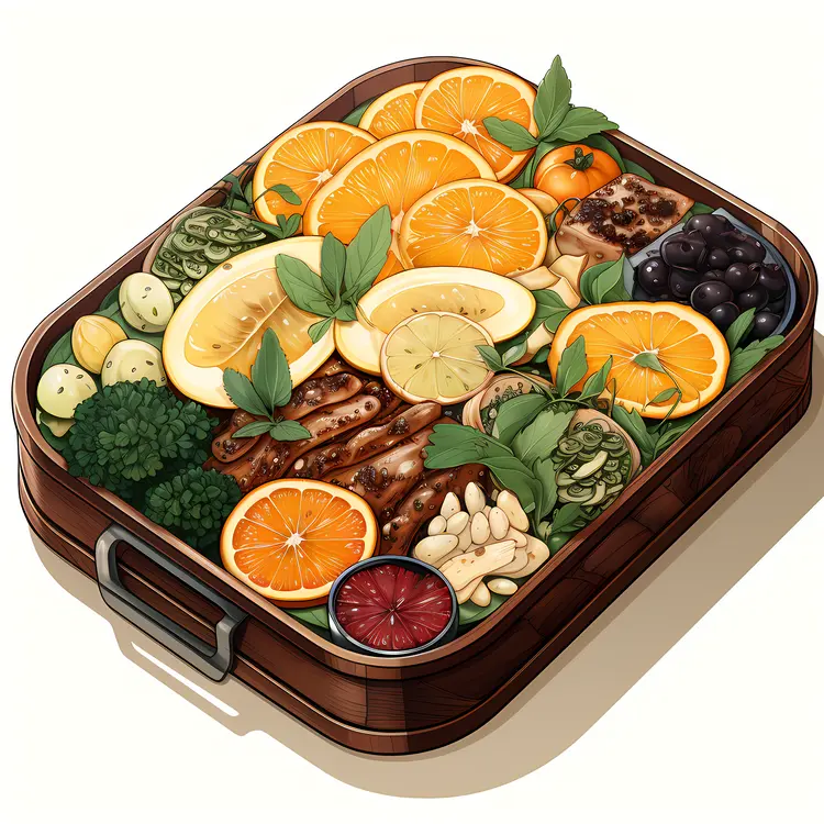 Fresh Fruit and Vegetable Platter