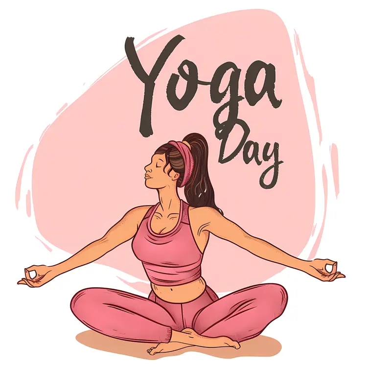 Yoga Day Celebration Illustration