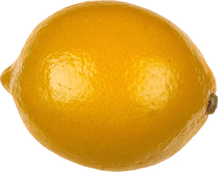 Yellow Lemon Fruit