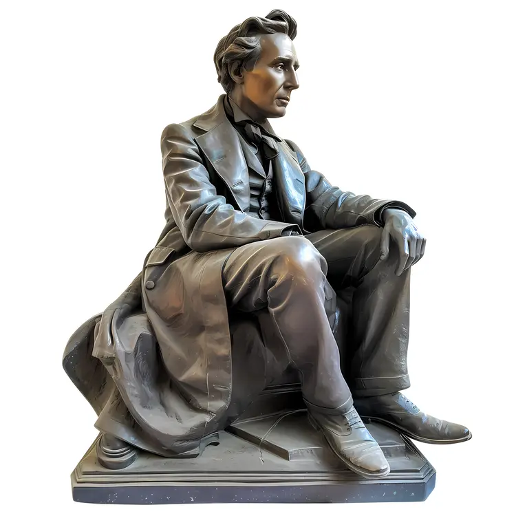 Bronze Statue of a Man