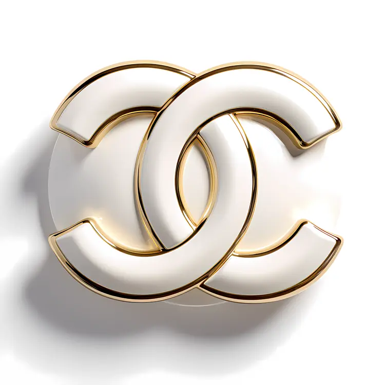 White and Gold Luxury Logo