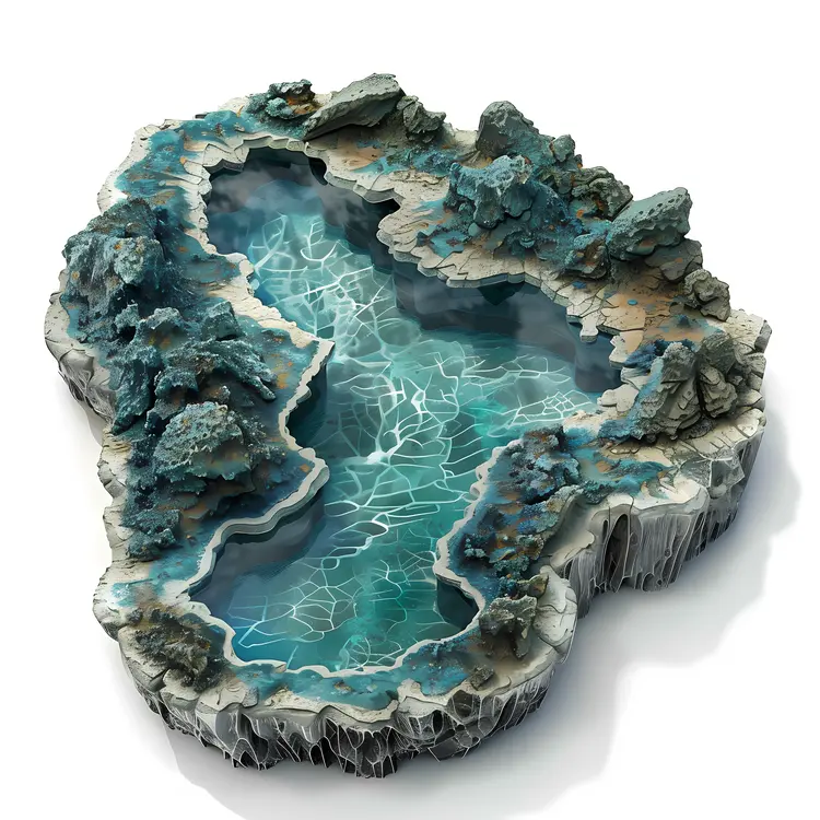 Rocky Pool Landscape