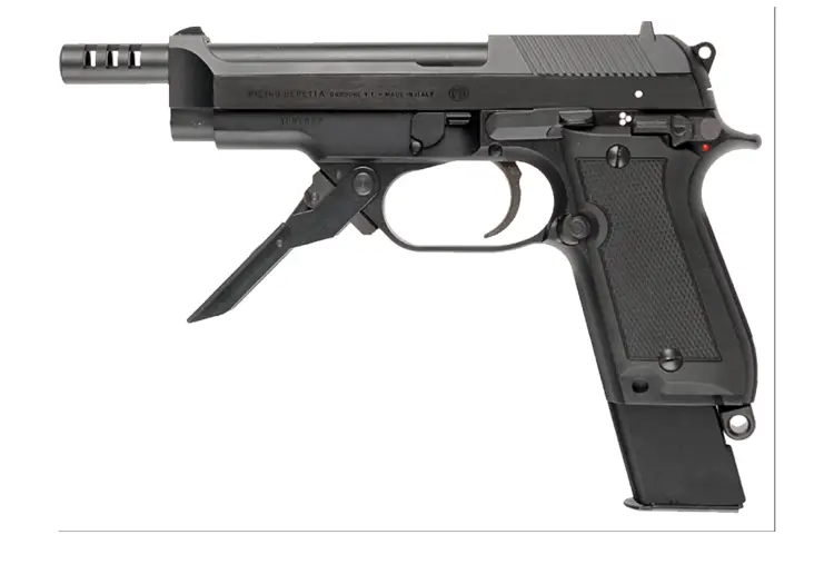 Black Semi-Automatic Pistol