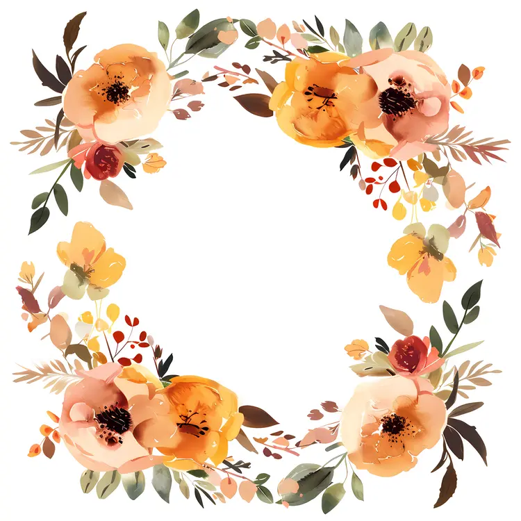 Spring Floral Wreath