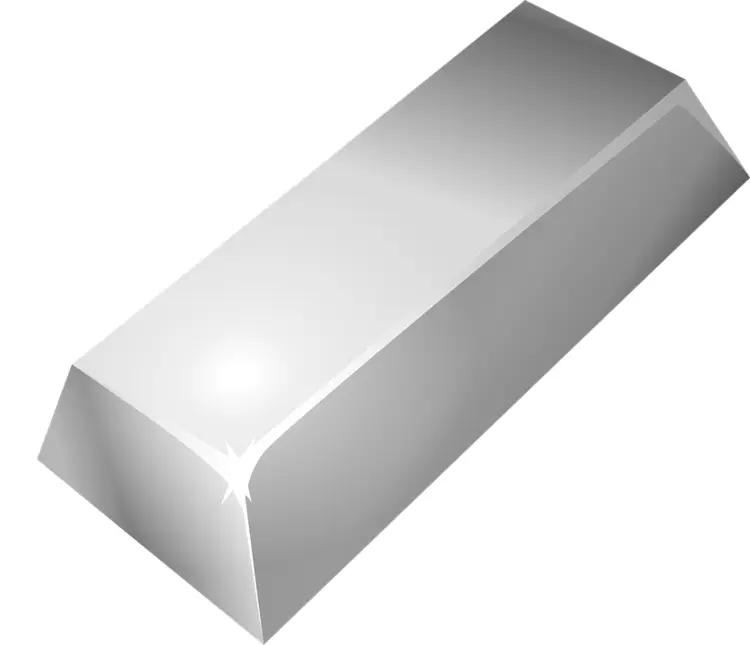Shiny Silver Bar